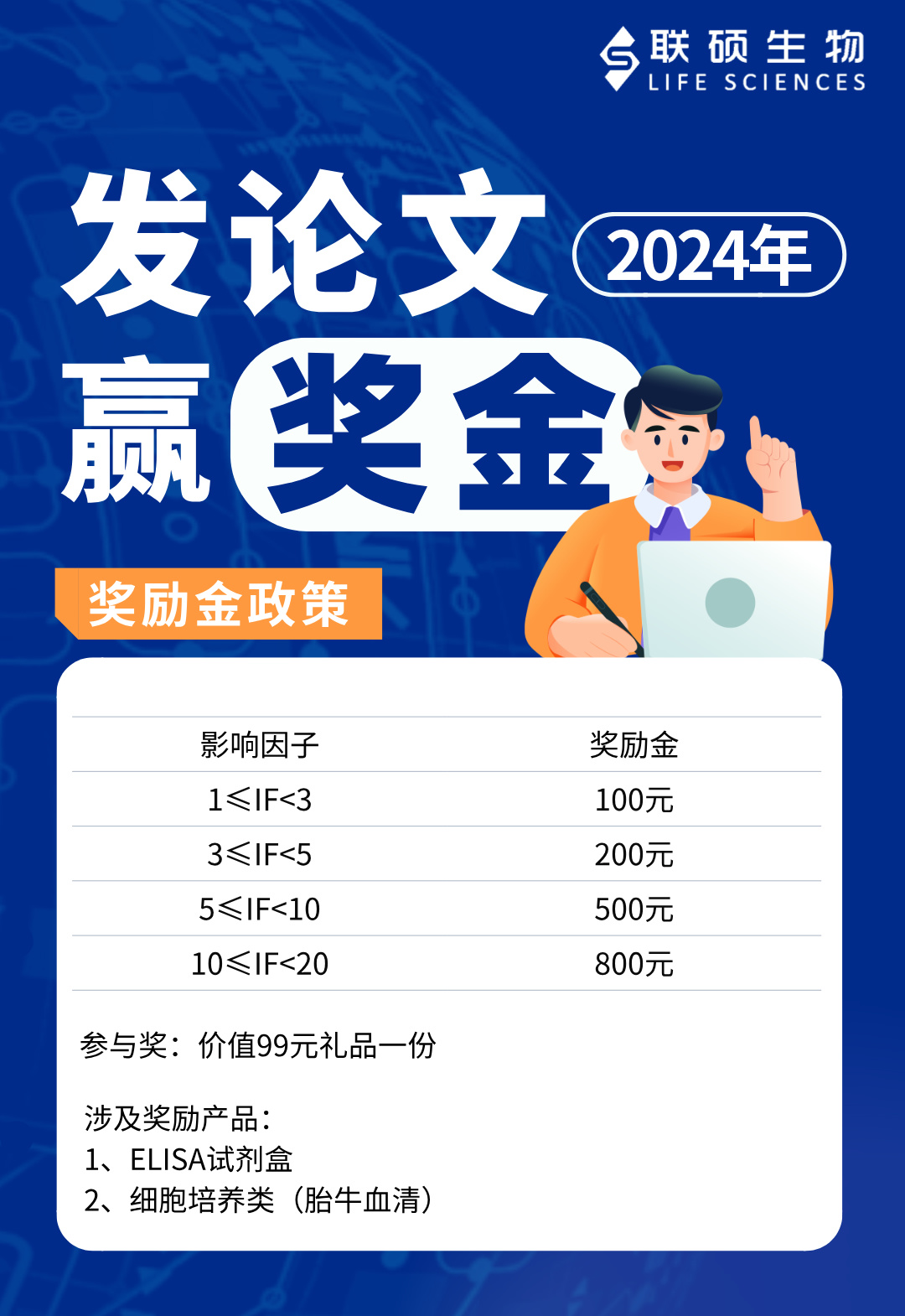 联硕生物AMEKO助力科研，论文奖励金等您来拿！