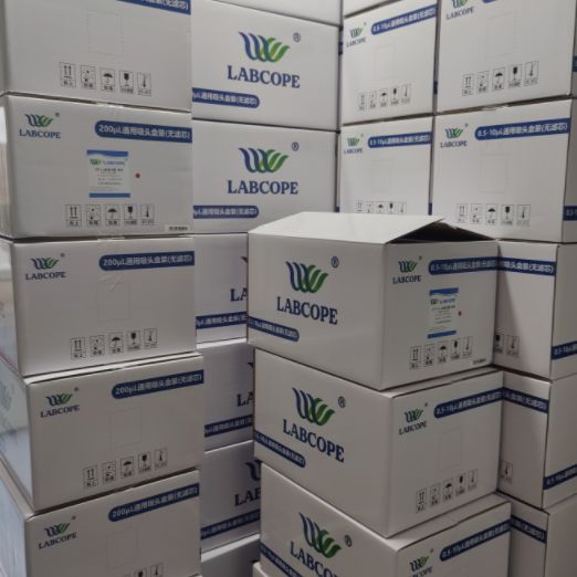 labcope LC-10-Z-D 袋装无滤芯 一次性移液器透明吸头0.5-10uL