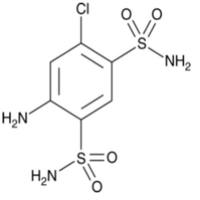 4-Amino-6-chloro-1,3-benzenedisulfonamide