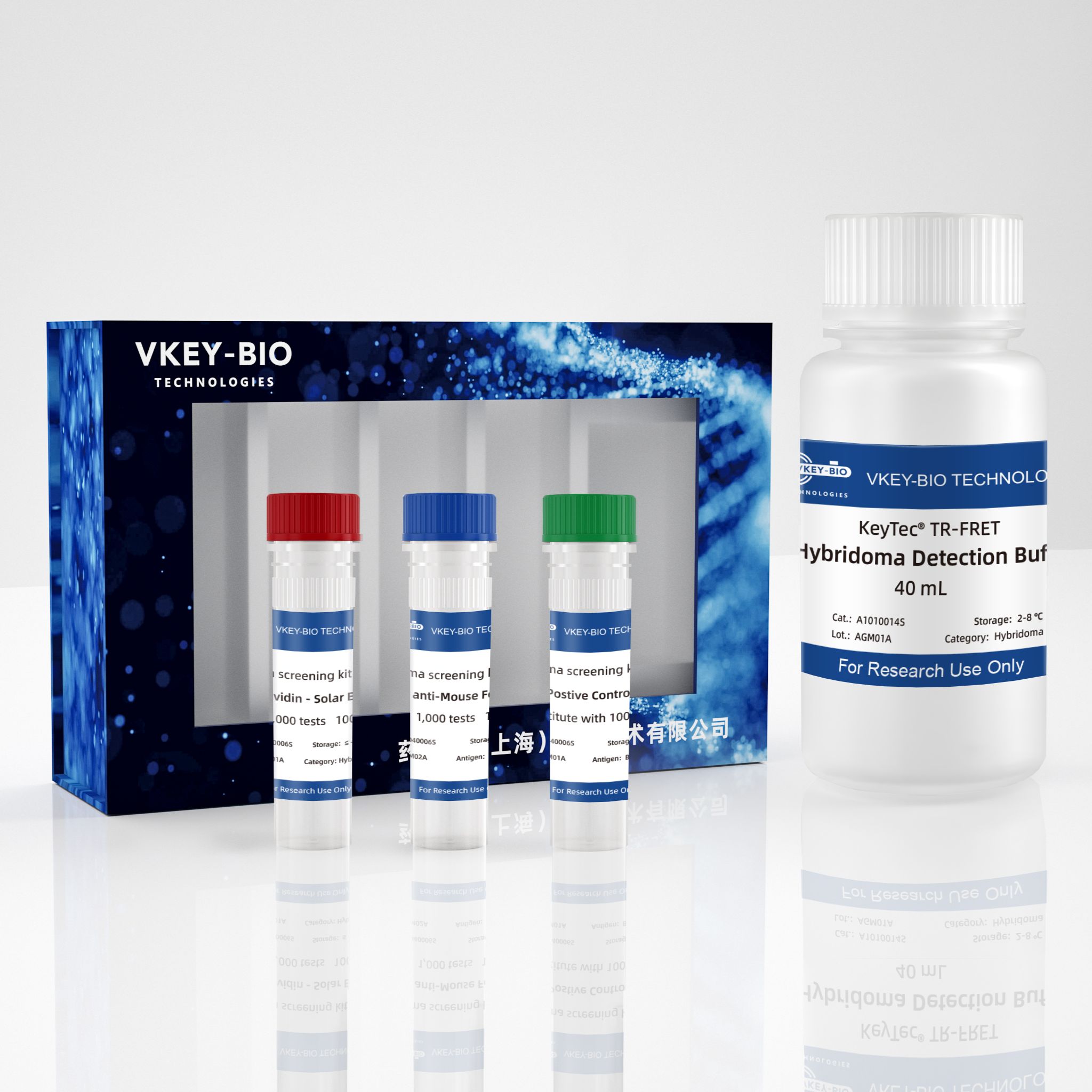 KeyTec® TR-FRET Hybridoma screening kit (Biotinylated antigen, Mouse IgG) (1,000 tests)