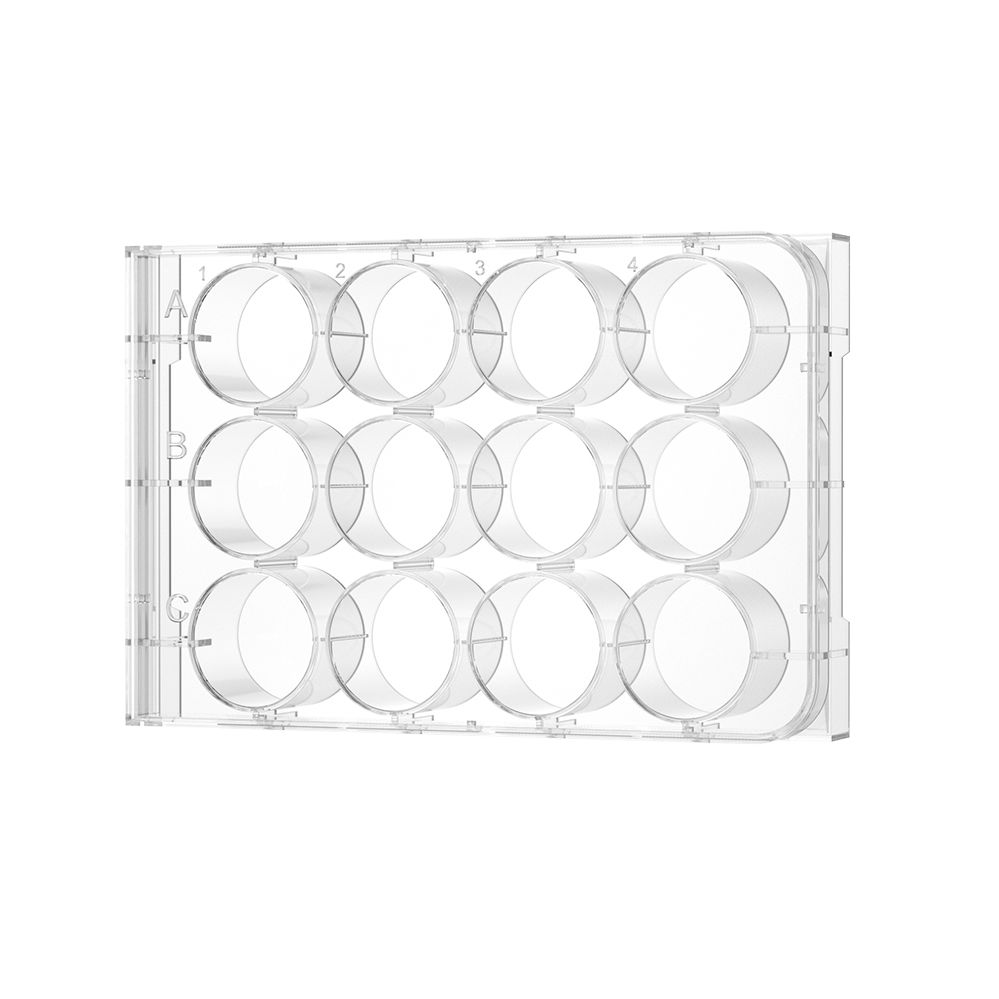 Clear Cell Culture Plate, Tissue Culture Treated, Flat Bottom, With Lid, Sterlie （透明细胞培养板，TC处理，平底，带盖，无菌）(CCP01006-B/CCP01012/CCP01024/CCP01096-B)