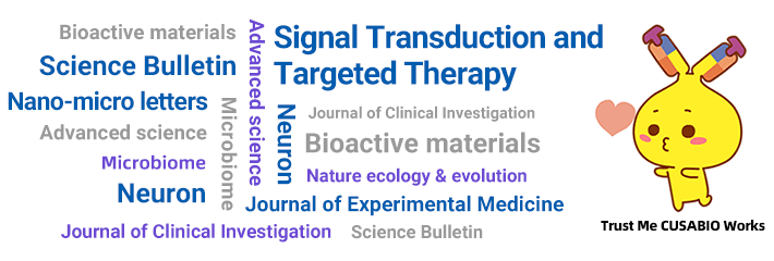 CUSABIO月度高分文献盘点