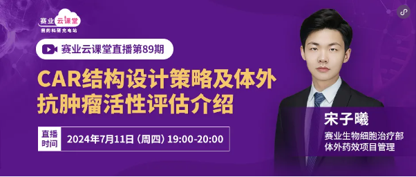 CAR结构设计策略及体外抗肿瘤活性评估介绍