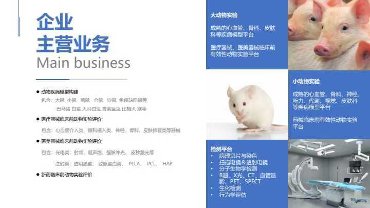 CRO服务/动物实验