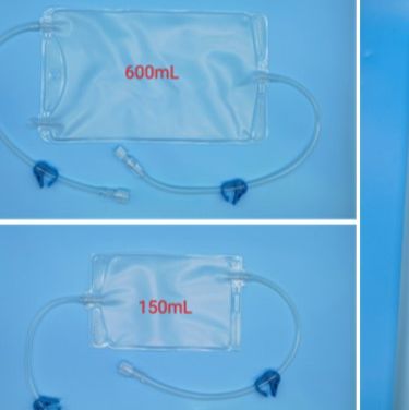 一次性PVC转液/储液袋20mL, 150mL, 600mL，3L，5L