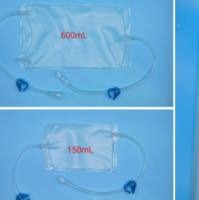 一次性PVC转液/储液袋20mL, 150mL, 600mL，3L，5L