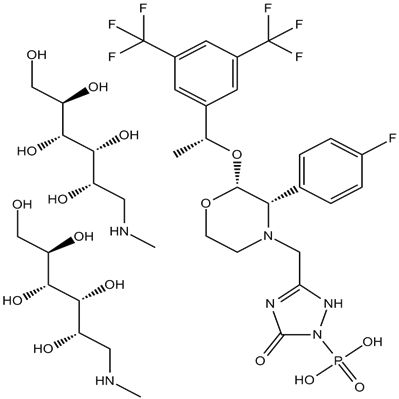 Fosaprepitant dimeglumine salt