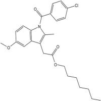 Indomethacin heptyl ester