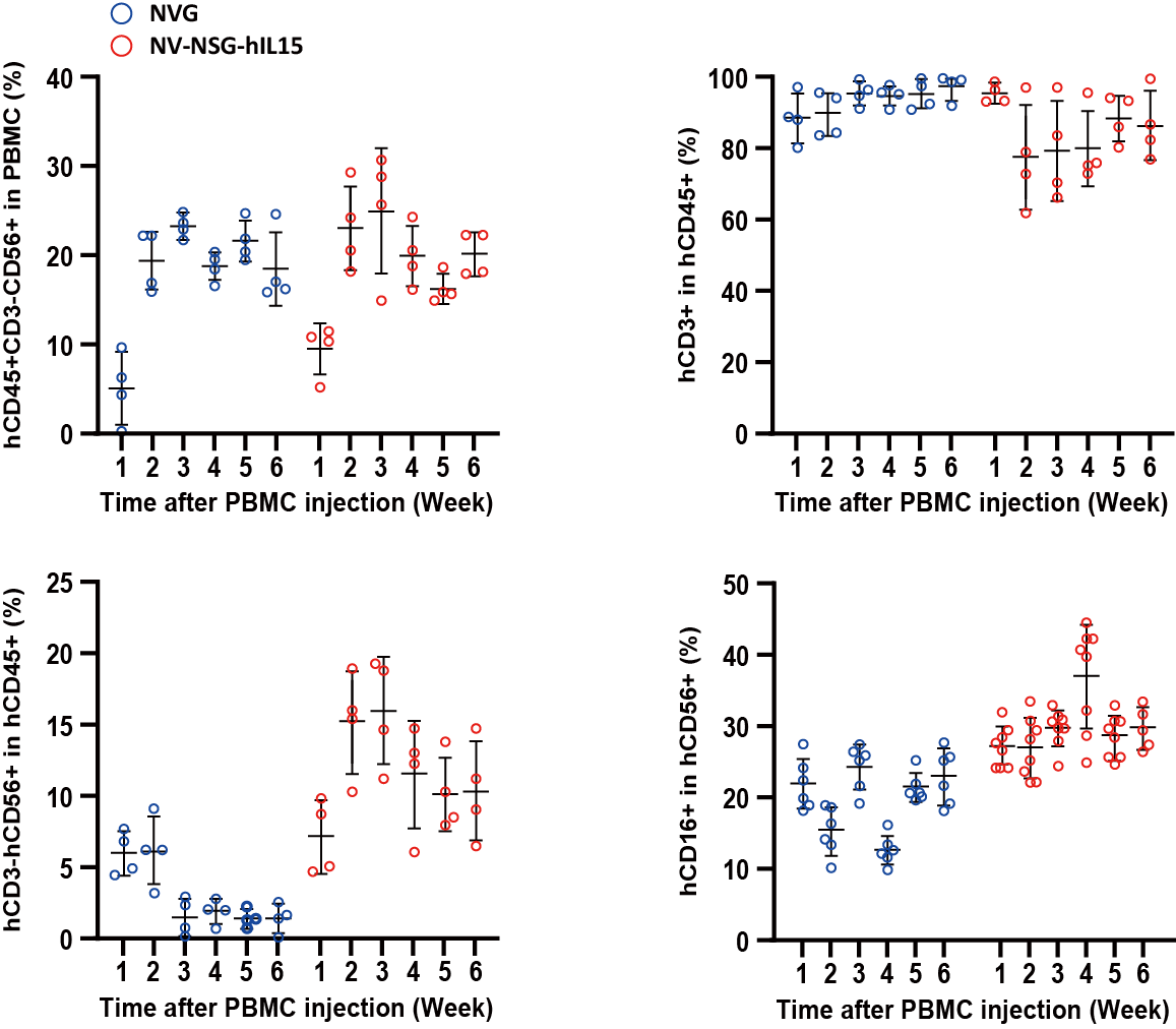 hIL15小鼠 | NK小鼠 | hIL15 | 小鼠 |
