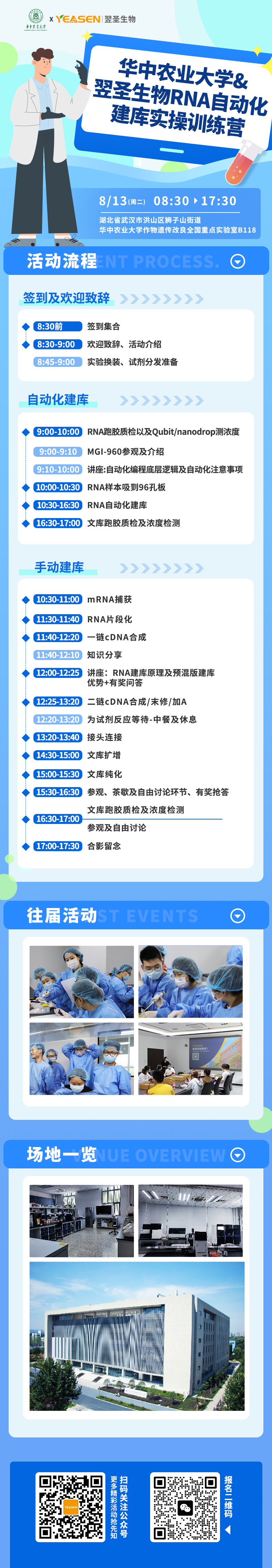 就这么水灵灵的启动了！华中农业大学&amp;翌圣生物邀您共探RNA建库的奥秘！