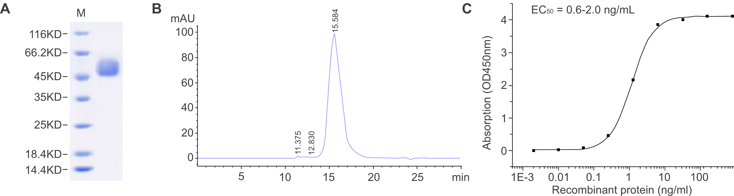 Mammalian protein expression QC