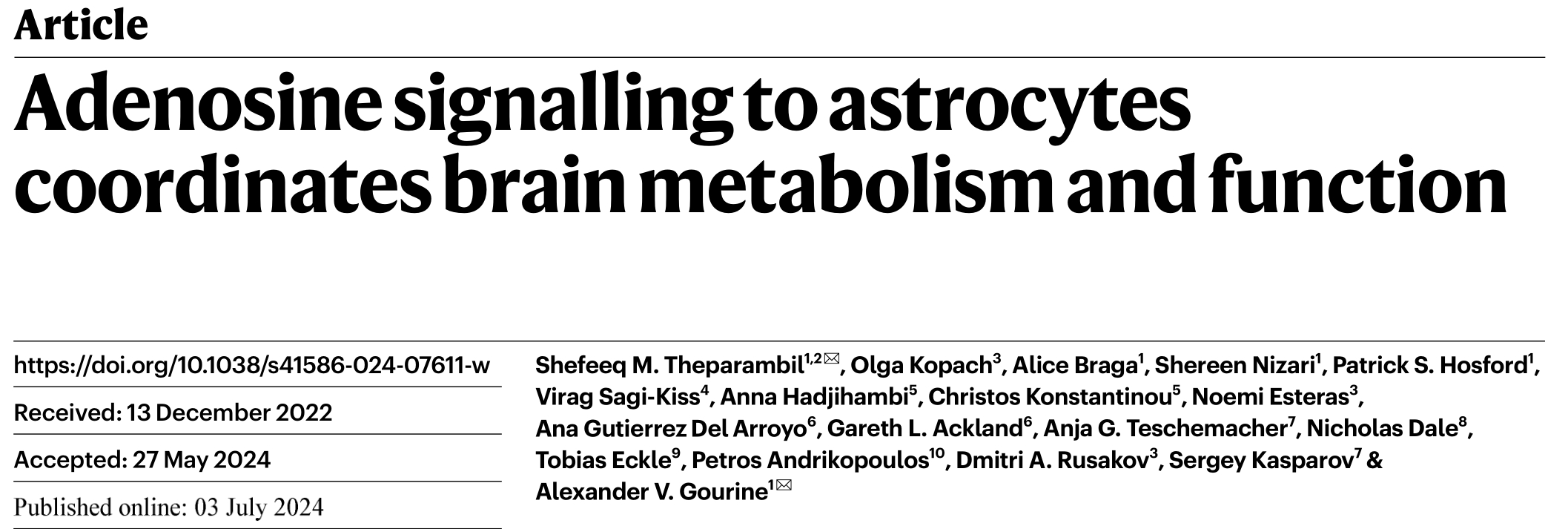 绘谱导读 | 主刊证实腺苷信号协调脑代谢、肝肠共同参与酒精解毒、饮食干预促代谢调节