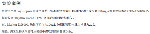 BayBiopure磁珠法粪便DNA提取试剂盒