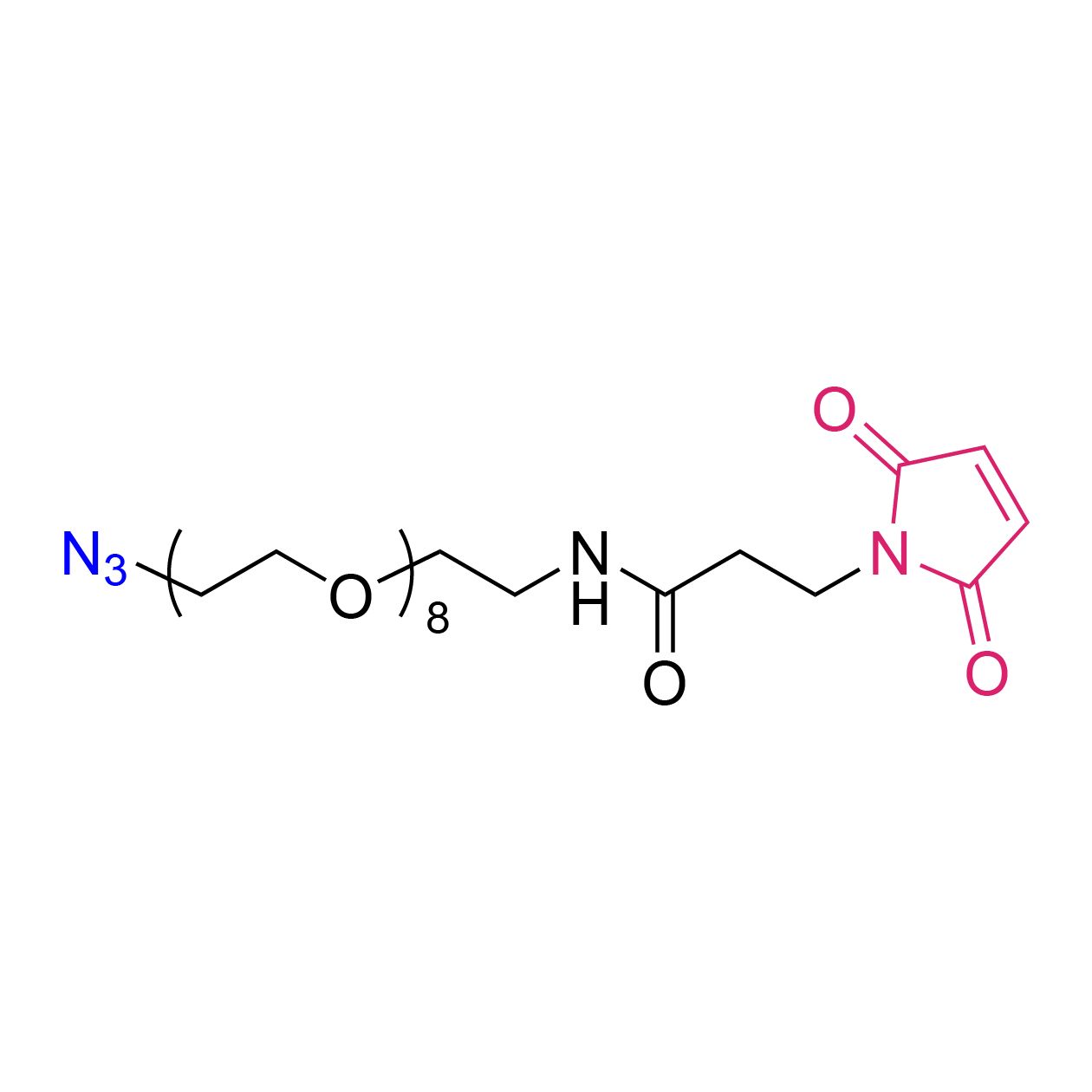 N3-PEG8-Mal产品图