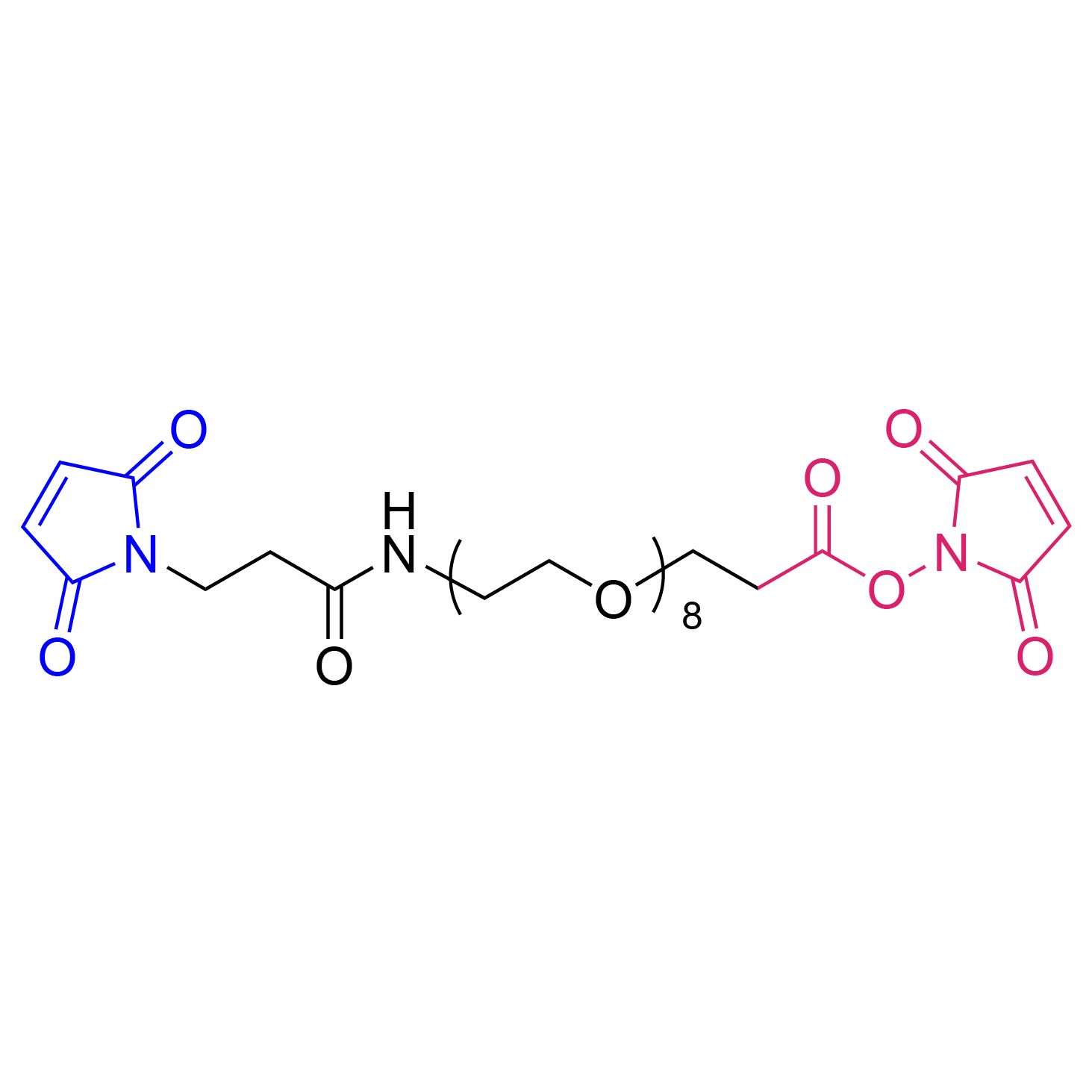 Mal-NH-PEG8-NHS
