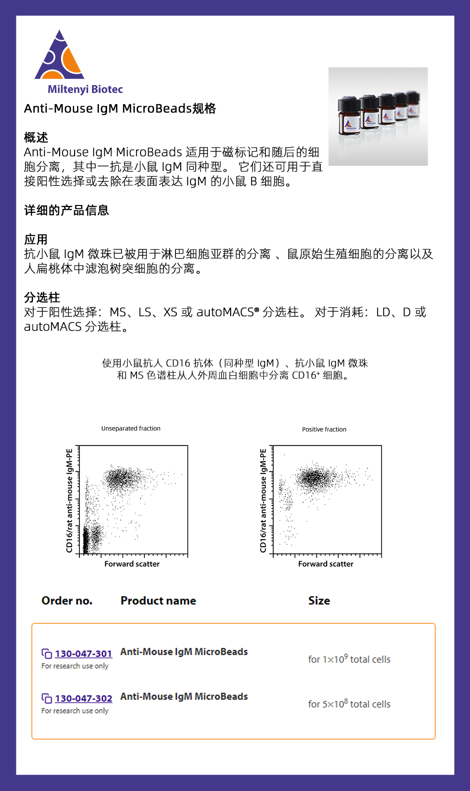 美天旎 130-047-301 Rat Anti-Mouse