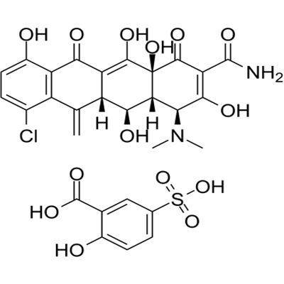 Meclocycline Sulfosalicylate Salt