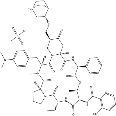 Quinupristin (mesylate)