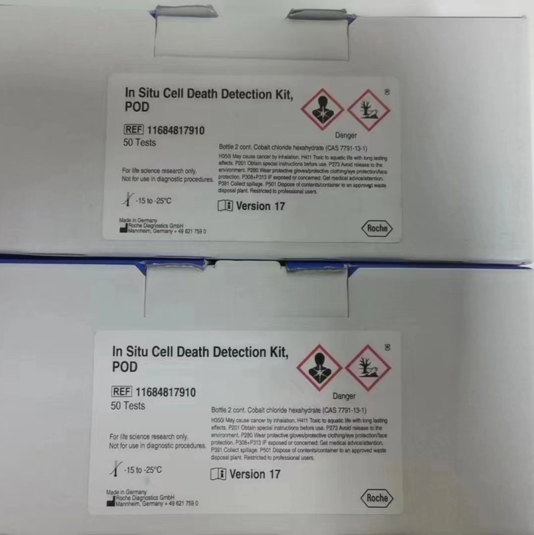 Roche货号11684817910现货In Situ Cell Death Detection Kit，POD上海睿安生物19121878899