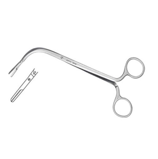 金钟 喉用钳 H8F020 （22cm钳式侧弯 上开（取鱼骨））