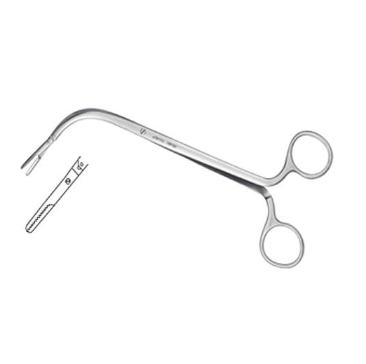 金钟 喉用钳 H8F020 （22cm钳式侧弯 上开（取鱼骨