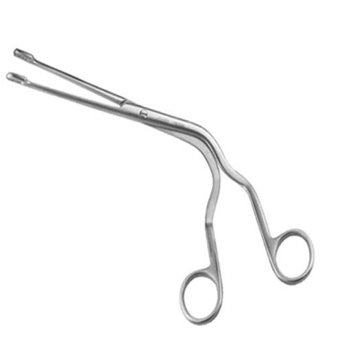 金钟 气管导管夹持钳 H8H030(13cm长圆头)