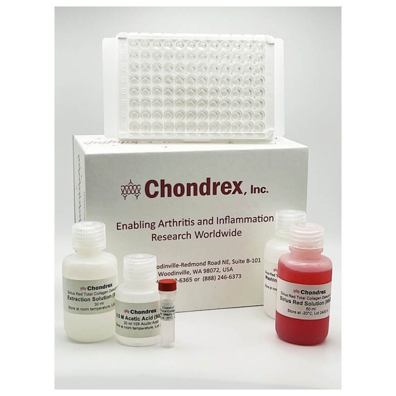 Chendrex Chondrex 9062 Sirius Red 总胶原蛋白检测试剂盒 80 samples价格_品牌:Chondrex-丁香通