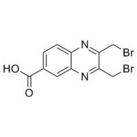 6-Quinoxalinecarboxylic acid, 2,3-bis(bromomethyl)-