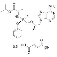 Tenofovir alafenamide hemifumarate
