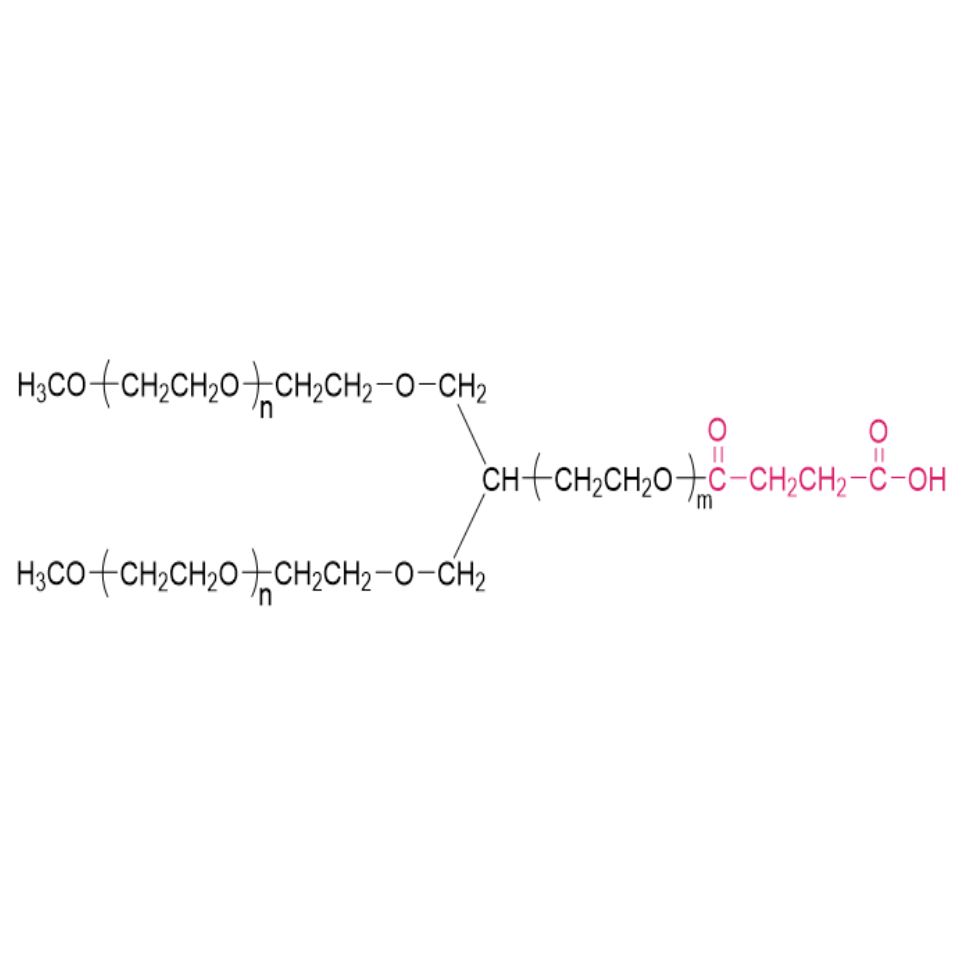 Y型聚乙二醇琥珀酸(酯键),Y-shape PEG-SA