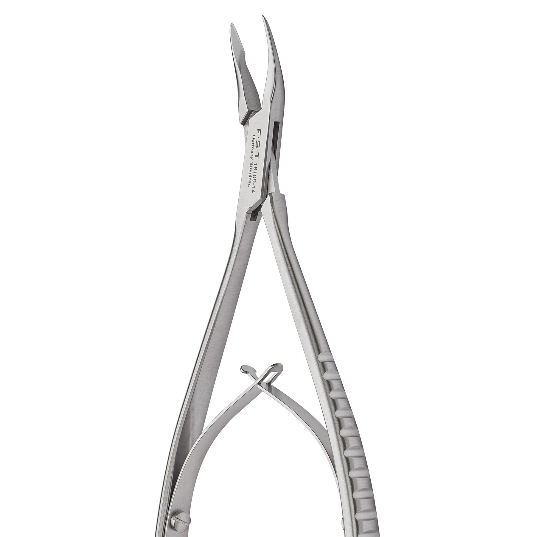 精致骨质修剪器 - 弧形/14cm/8mm 刃长