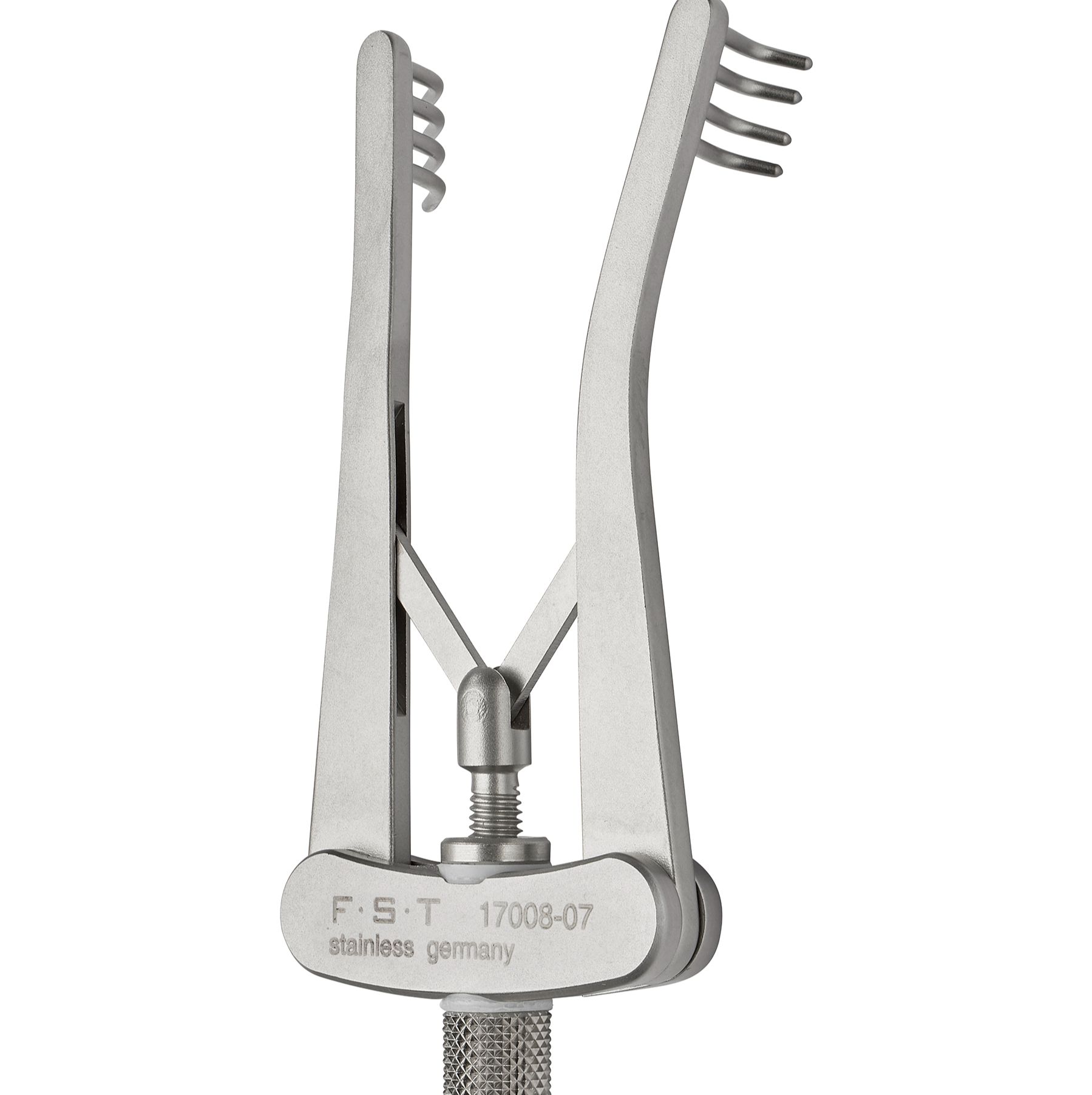 Alm 牵开器 - 4x4 钝头/7cm/4cm 最大展开/5.5mm 牙齿长度