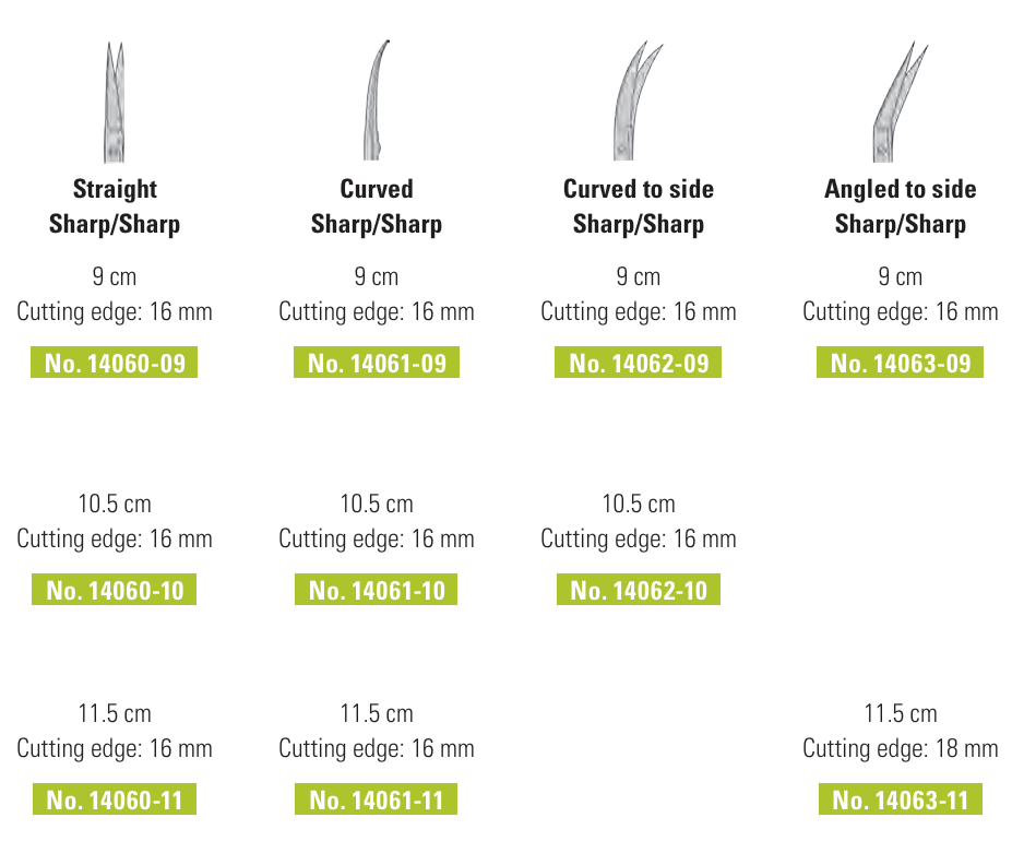 Iris剪刀-直/锋利-锋利/9cm