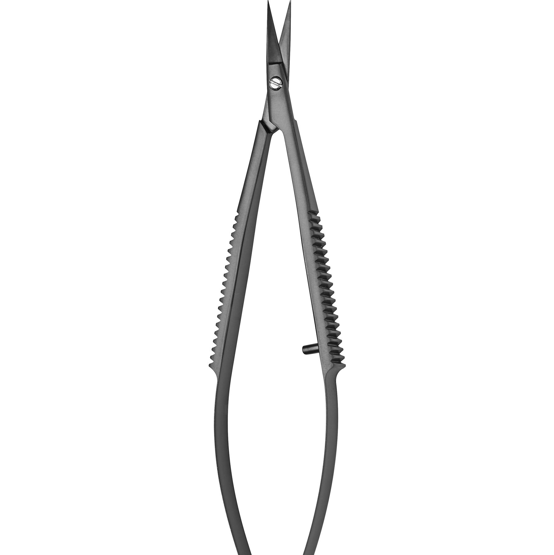 陶瓷涂层弹簧剪刀 - 直/10cm/7mm 刀刃