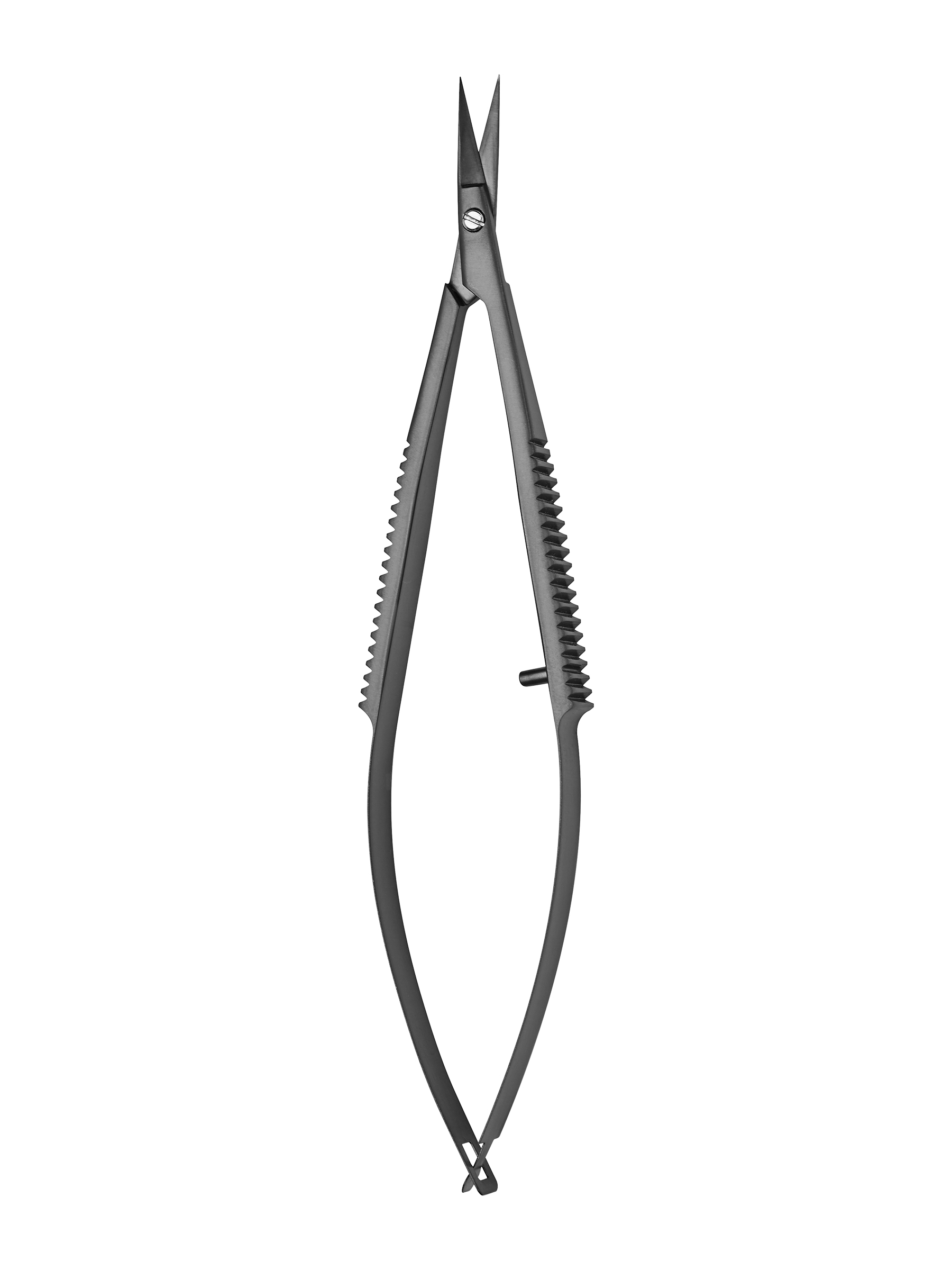 陶瓷涂层弹簧剪刀 - 直/10cm/7mm 刀刃