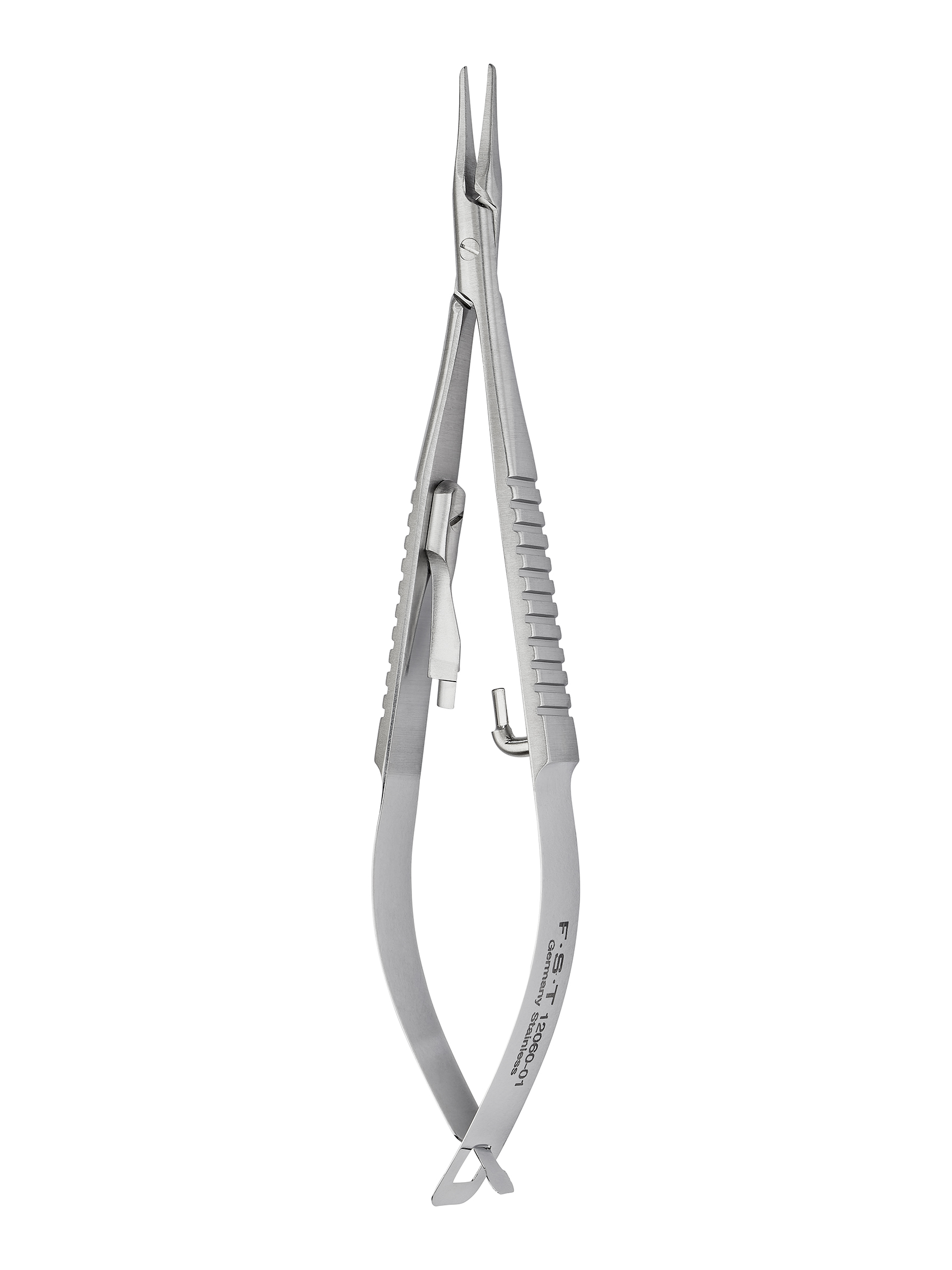 Castroviejo 微型持针器 - 直型/光滑/9 厘米