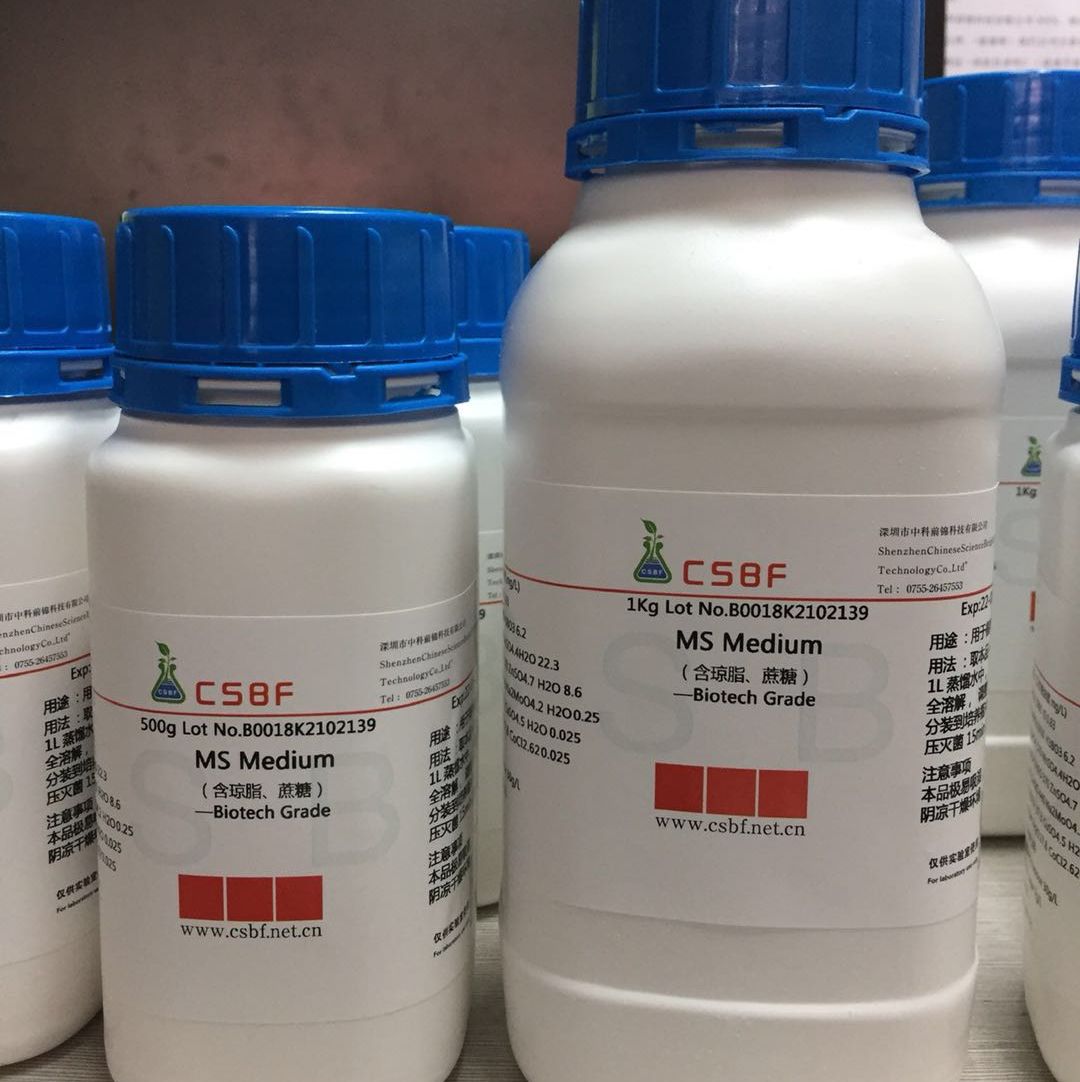 (中科前锦CSBF)含琼脂蔗糖MS培养基 【 组培用】