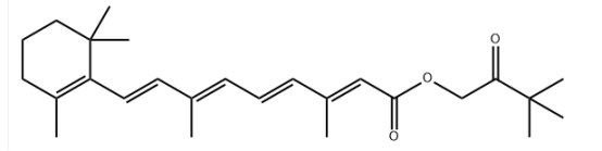 羟基频哪酮视黄酸酯结构式