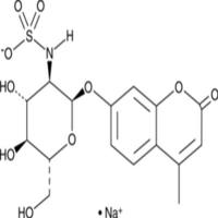 4-Methylumbelliferyl 2-sulfamino-2-deoxy-α-D-Glucopyranoside