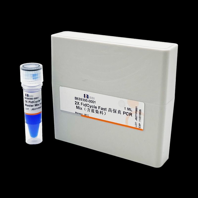 B639300-0005生工2X FidCycle Fast高保真PCR Mix蓝染料5×1MLBBI