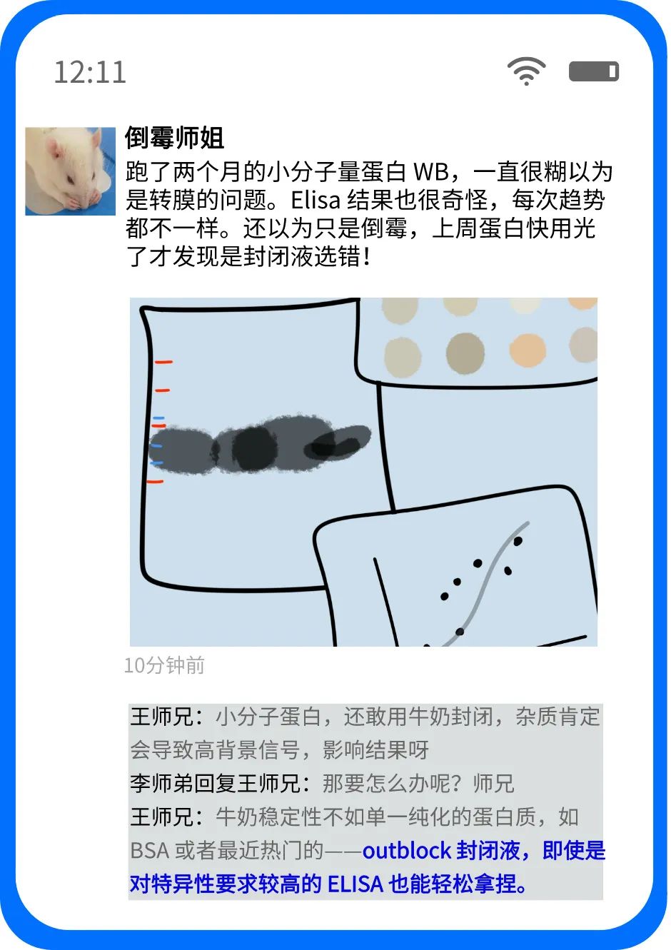 结果全废，这些实验千万别用牛奶封闭了