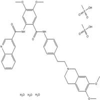 Tariquidar methanesulfonate, hydrate