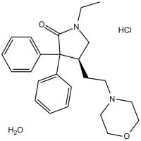 Doxapram hydrochloride hydrate