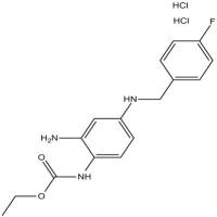 Retigabine dihydrochloride