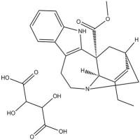 Catharanthine hemitartrate