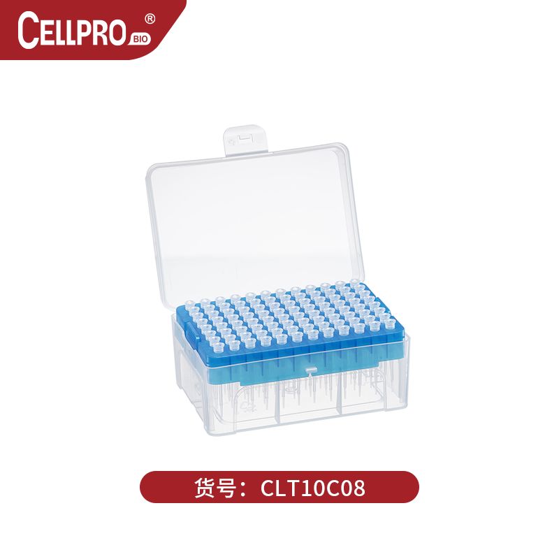 CLT10μL滤芯吸头，盒装灭菌，透明