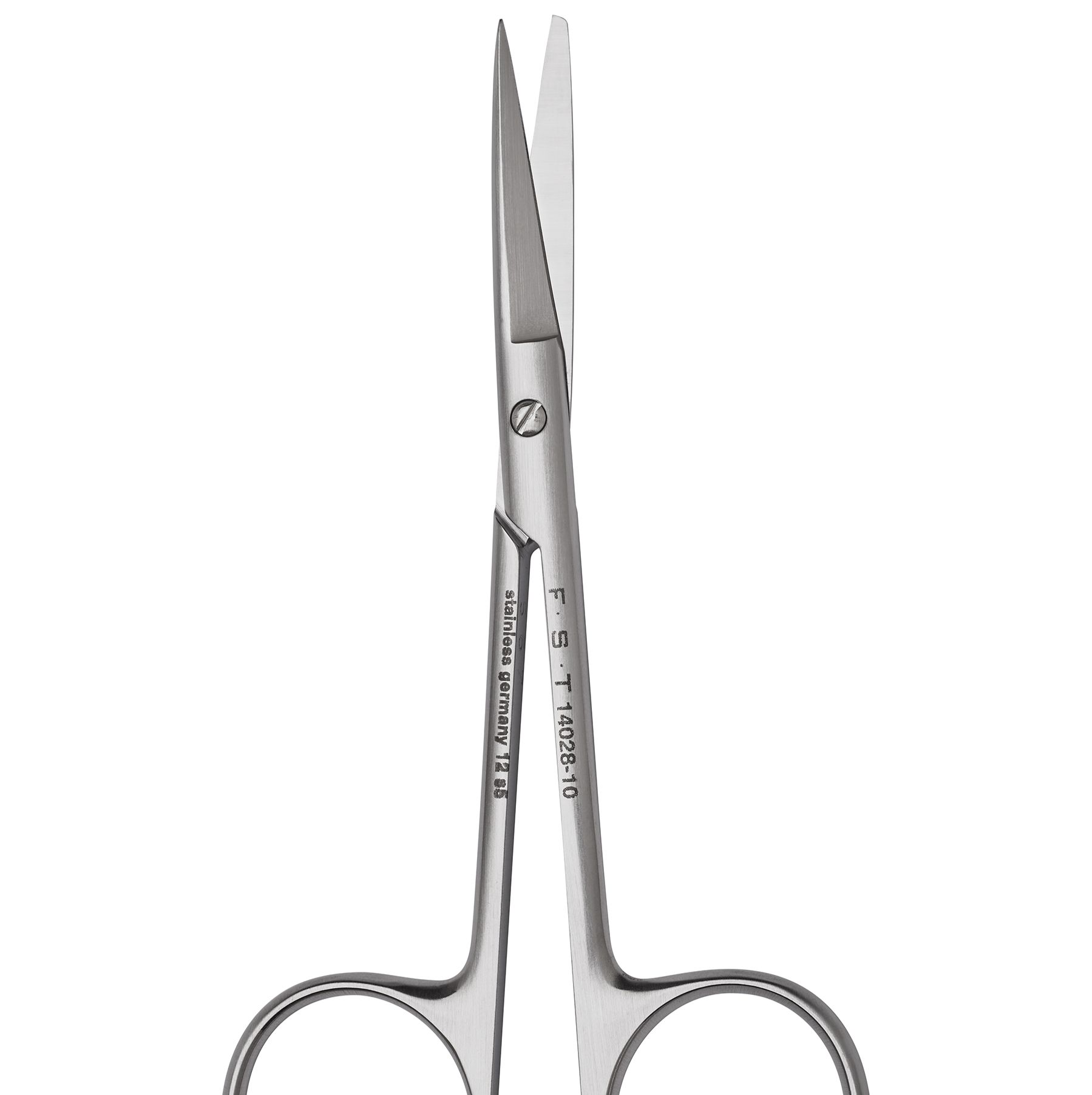 精细剪刀 - 直/锋利-钝/10cm