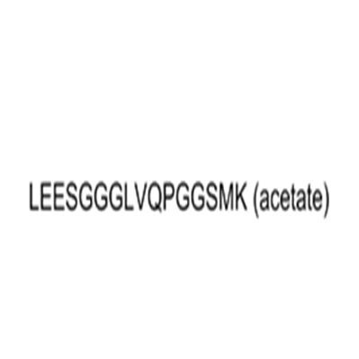 LEESGGGLVQPGGSMK acetate