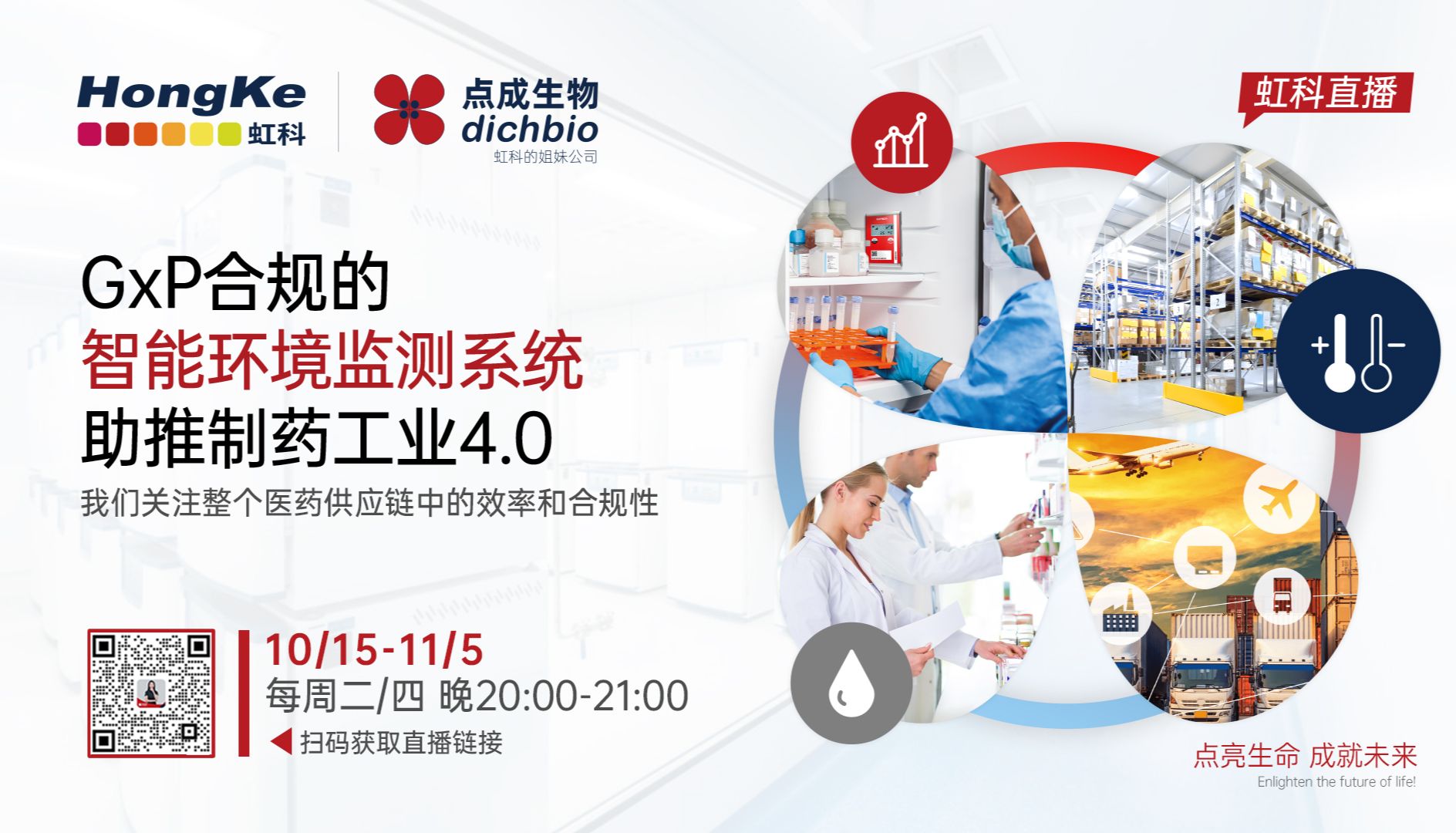 直播预告 | 药品安全与合规保障难？智能温度监测助您实现制药工业4.0！