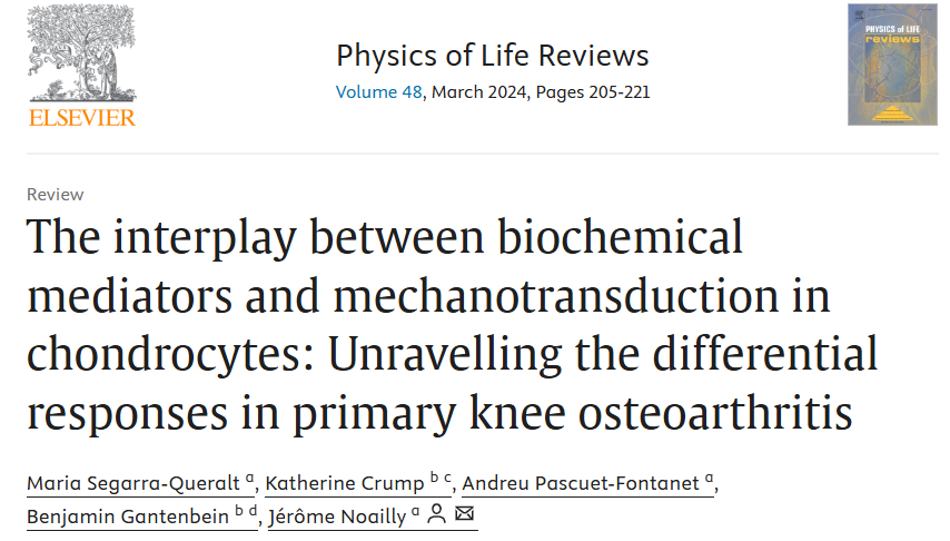 软骨细胞生化介质与机械转导之间的相互作用：揭示原发性膝关节骨关节炎中的差异反应